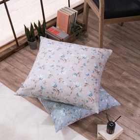 Μαξιλαροθήκη Διακοσμητική Δαπέδου Altea Beige Teoran 65Χ65 Βαμβάκι-Πολυέστερ