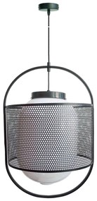 Φωτιστικό Οροφής Black VK/03160/PE/B VKLed Glass