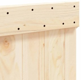 vidaXL Κεφαλάρι 200x104 εκ. από Μασίφ Ξύλο Πεύκου