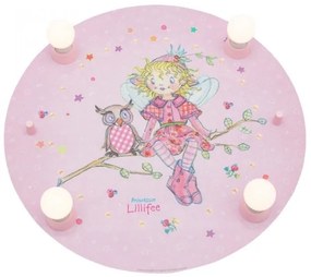Φωτιστικό Οροφής Ροζ Πριγκίπισσα Lillifee 131046 Elobra-131046-Ροζ 131046