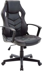 BF7700 Gaming Πολυθρόνα Mesh, Pu Μαύρο - Γκρι   1τμχ