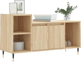 vidaXL Έπιπλο Τηλεόρασης Sonoma Δρυς 100x35x55 εκ. Επεξ. Ξύλο