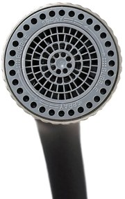 BRUNO μπαταρία πάγκου κουζίνας BRN-0263, αναμεικτική, μαύρη/ασημί