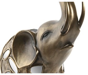 Διακοσμητική Φιγούρα Home ESPRIT Αργυρό Ελέφαντας 22,5 X 10,5 X 37,5 CM