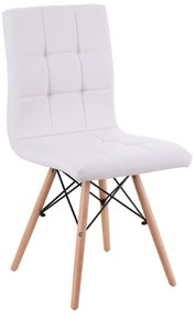 Καρέκλα ArteLibre CUPPLESSUS Λευκό PU 43x55x86cm-14590006