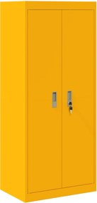 vidaXL Ντουλάπι αποθήκευσης Χαμομηλί κίτρινο 60 x 40 x 140 cm