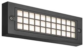 Απλίκα LED Εξωτερικού Χώρου Eurolamp Senario 145-52117 Black 3CCT