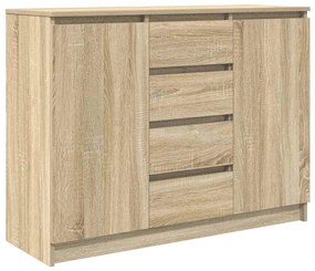 Συρταριέρα με Συρτάρια Sonoma Δρυς 100,5x35x76 εκ. Επεξ. Ξύλο - Καφέ