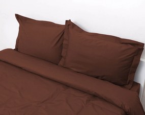 Σετ Σεντόνια Υπέρδιπλα με Λάστιχο 160x200+25 Superb Percale Σοκολά