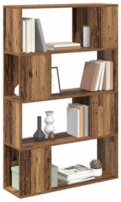 vidaXL Κέντρο ψυχαγωγίας Καφέ 80 x 24 x 124 εκ Επεξεργασμένο ξύλο
