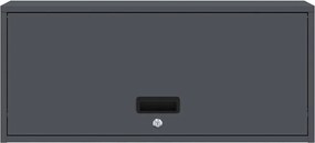 vidaXL Ντουλάπι τοίχου για γκαράζ Ανθρακί 80 x 33 x 35 εκ