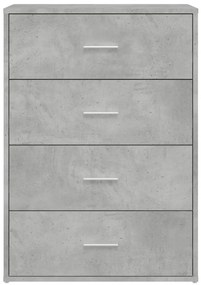vidaXL Βοηθητικά Ντουλάπια 2 τεμ. Γκρι Σκυρ. 60x31x84 εκ. Επεξ. Ξύλο