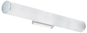 Απλίκα μπάνιου LED Fibi με γυαλί σατινάτο L62 εκ Viokef 4181400 Λευκό