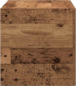 vidaXL Ντουλάπι τοίχου Παλαιό Ξύλο 80x39x40 cm Επεξεργασμένο ξύλο