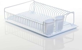 Πιάτοθήκη με ΔΙΣΚΟ 38037/WHITE 41x27.5cm