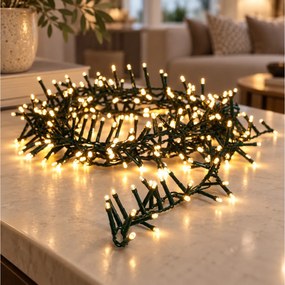 700 LED Φωτάκια - 14 Μέτρα - Χρονοδιακόπτης - Θερμό Λευκό