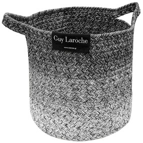 Καλάθι Jute Shades 30X30X30 Grey Guy Laroche 100% Cotton