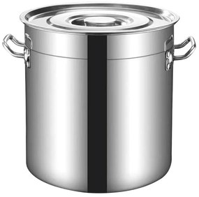 Καζάνι με καπάκι Rosberg R51211C60, 169,5 l, 60x60 cm, Inox