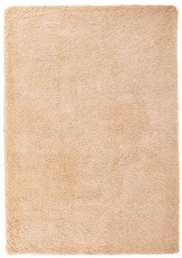 Χαλί Shaggy με Ψηλό Πέλος NAVARRA Μπεζ 160x230 εκ. πολυεστέρας - Μπεζ