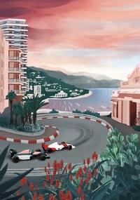 Εικονογράφηση Monaco Circuit, Goed Blauw