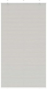 vidaXL Πλισέ περσίδα ανοιχτό γκρι 105x200 cm Πλάτος υφάσματος 104,4 cm