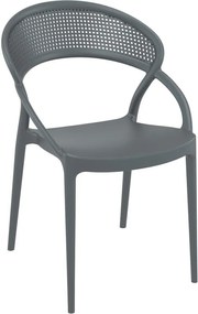 Καρέκλα Sunset Dark Grey
