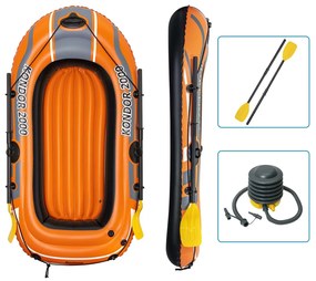 Bestway Βάρκα Φουσκωτή Hydro-Force Kondor 2000 Set 188x98 εκ. 61062