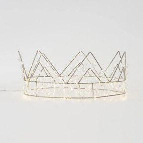 Κορώνα Φωτιζόμενη 160 Mini Led 600-22483 40x14,5cm 2500-3500K IP44 Silver