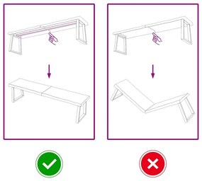 vidaXL Επιφ Τραπεζιού Αν Καφέ 160x40x(2-6)εκ.Ακατέργ. Μασίφ Ξύλο Δρυός