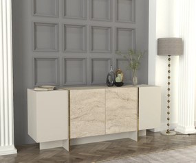 Μπουφές Τραβερτίνη / Sandstone VEYRON 180x46,6x75,5