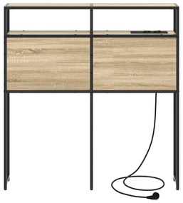 vidaXL Κεφαλάρι Αποθήκης Sonoma Oak 100 εκ. Επεξεργασμένο ξύλο