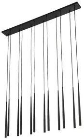 Κρεμαστό Φωτιστικό Οροφής 12xG9 Piano TK Lighting-10115-Μαύρο 10115