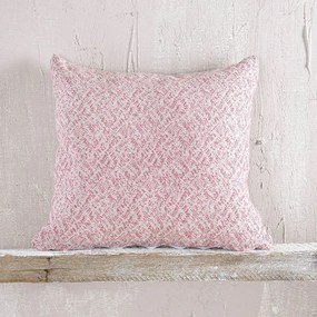 Μαξιλαροθήκη Διακοσμητική Fabio Pink Ρυθμός 40Χ40 Cotton-Polyester