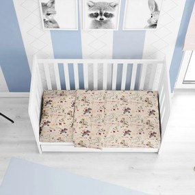 Παπλωματοθήκη Βρεφική Africa 145 Beige DimCol 100% Cotton Flannel