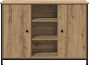 vidaXL Πλαϊνό γραφείο Artisan Oak 100 x 35 x 70 εκ.