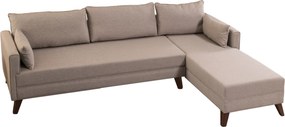 Corner Sofa Bella Corner Sofa Right 1 - Cream Cream