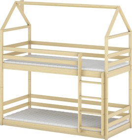 παιδικό Κρεβάτι Σπιτάκι AXEL 80x160 pine