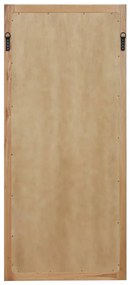 vidaXL Καθρέπτης 50 x 140 εκ. από Μασίφ Ξύλο Δρυός