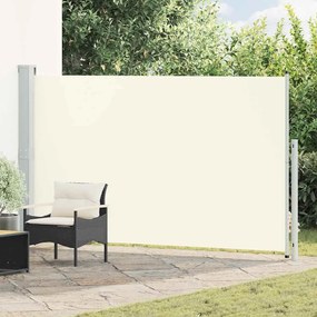 vidaXL Σκίαστρο Πλαϊνό Συρόμενο Βεράντας Κρεμ 180 x 300 εκ.