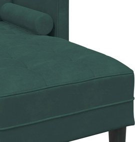 vidaXL Σετ Καναπέ με μαξιλάρι 2 pcs Σκούρο Πράσινο Πολυεστέρας