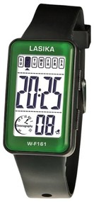 Ψηφιακό ρολόι χειρός - LS161 - Lasika - 817391 - Black/Green-817391_bg