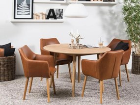 Σετ τραπεζαρίας Oakland 674, 75cm, Στυλ: Σκανδιναβικό