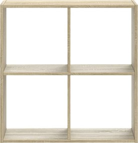 vidaXL Βιβλιοθήκη Sonoma Δρυς 68,5x32x68,5 εκ. από Επεξεργ. Ξύλο