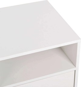 ΚΟΜΟΔΙΝΟ ΜΕΛΑΜΙΝΗΣ MALORY HM2205.05 ΛΕΥΚO 40x40x50Yεκ.