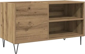 vidaXL Δισκοθήκη Δρυς τεχνίτης 84,5x38x48 εκ. από Επεξεργασμένο Ξύλο