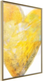 Αφίσα - Amber Heart - 40x60 - Χρυσό - Χωρίς πασπαρτού