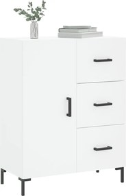 vidaXL Ντουλάπι Λευκό 69,5 x 34 x 90 εκ. από Επεξεργασμένο Ξύλο