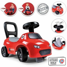 Αυτοκινητάκι Smoby Μαύρο Κόκκινο 2 σε 1