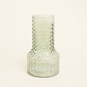 Beauty Home Βάζο Ανάγλυφο 13.8 x 24 cm  Πράσινο