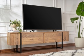 Έπιπλο Τηλεόρασης Atlantic Πεύκο / Μαύρο PESU 180x30x50